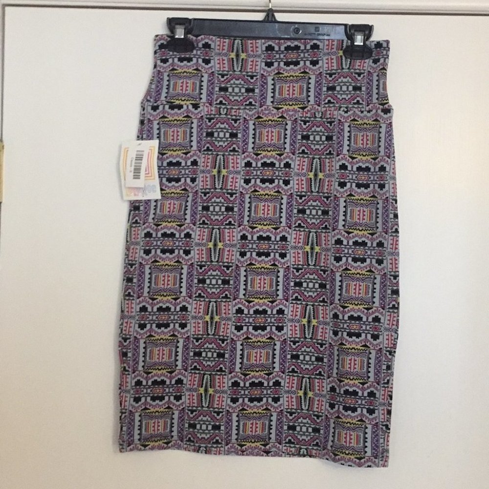 S LuLaRoe Cassie Skirt A01 1682